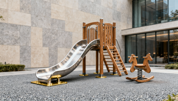 Outdoor play structures made for hospitality settings: Are they tested for low-frequency vibration transfer?