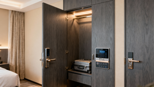 Hotel wardrobes with integrated tech—do guests actually use them?