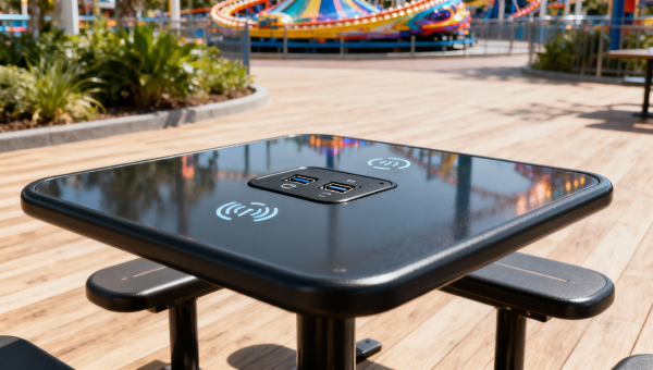 Hotel tables with embedded charging ports: Convenient upgrade or premature obsolescence?