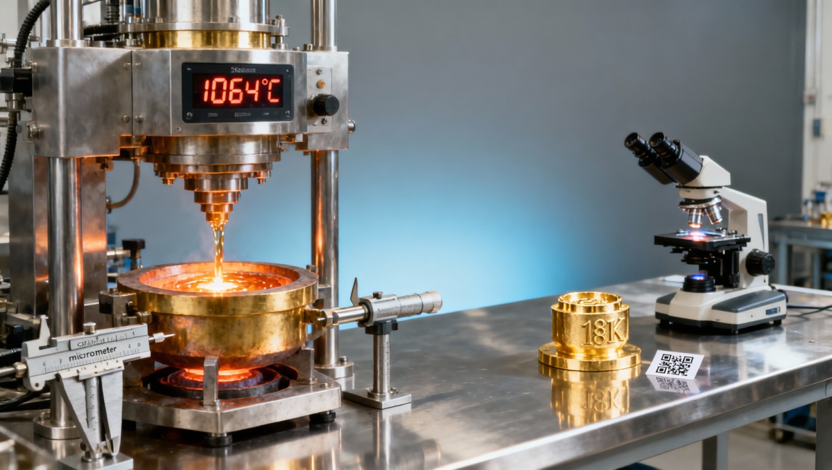 Luxury jewelry manufacturer: How to spot a true in-house casting facility vs. a broker