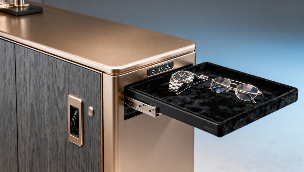 Hotel cabinets with integrated charging and cable management — do they really reduce front-desk complaints?