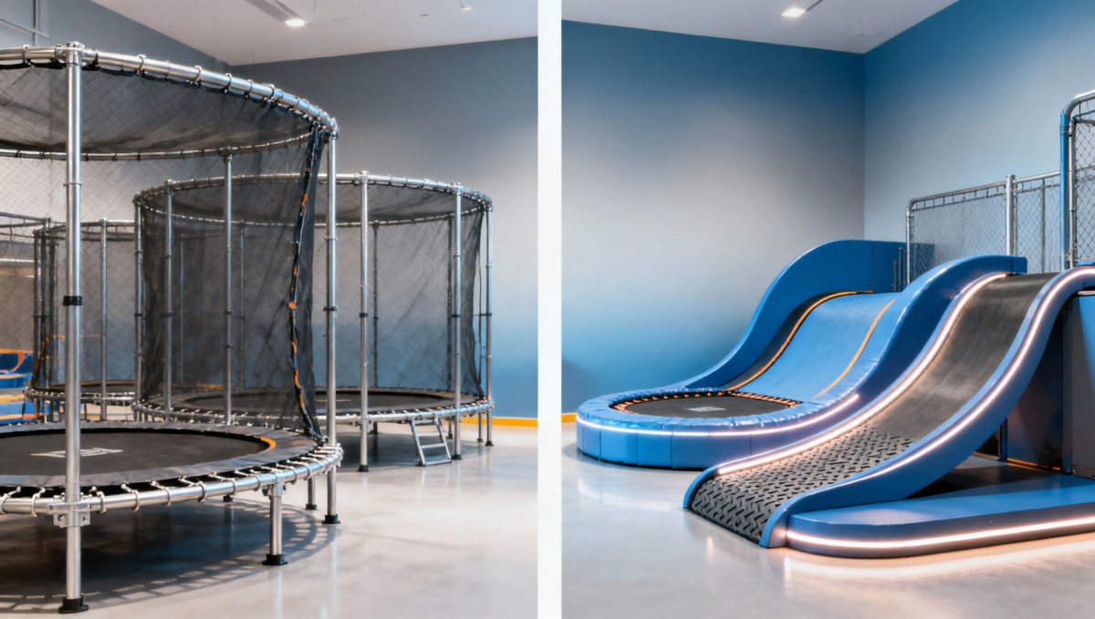 Trampoline park equipment vs. custom-built modules: Which delivers better ROI over 5 years?