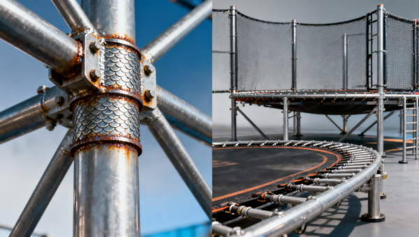 Trampoline park equipment durability tests that matter: Not just jump mat tensile strength, but frame weld integrity