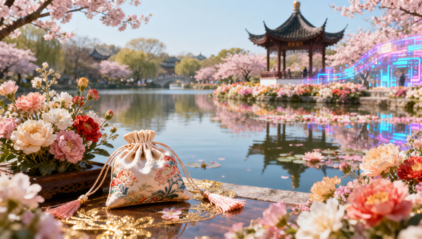 Yangzhou Slender West Lake Flower Festival Opens, Blending Heritage and Tech for Luxury Tourism
