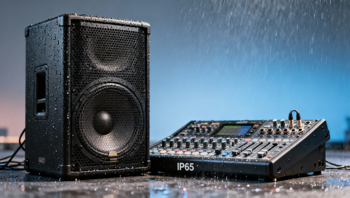 Live sound equipment with IP65 rating—does that include condenser mic capsules?