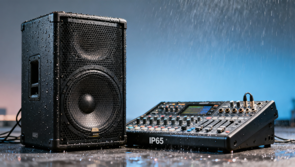 Live sound equipment with IP65 rating—does that include condenser mic capsules?