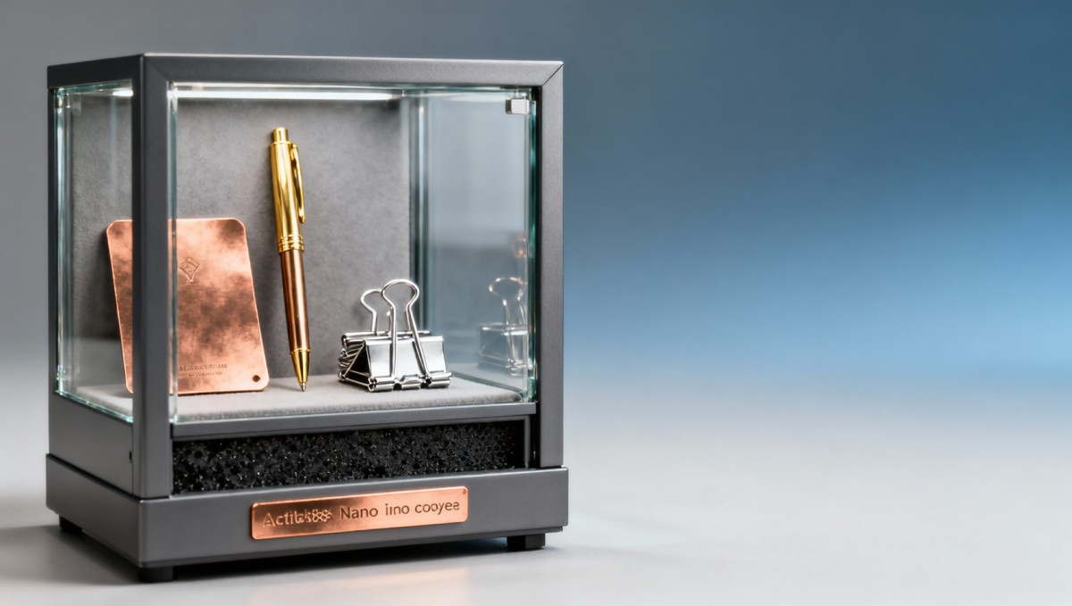 Luxury jewelry display cases that prevent tarnish without humidity control