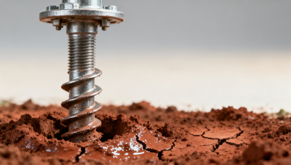 Adventure playground anchors tested on clay soil—not just gravel or concrete