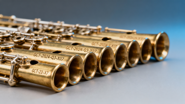 Wind instrument mouthpieces with laser-etched fit codes—do they improve consistency?