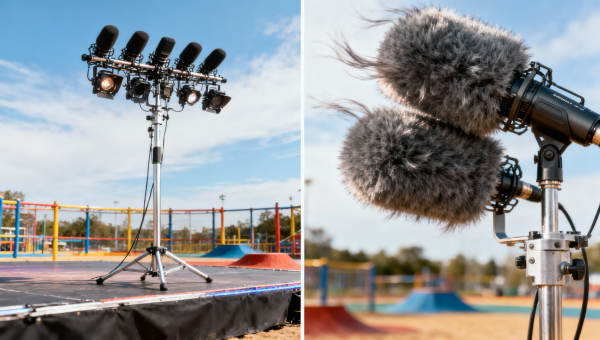 Microphone systems for outdoor stages: wind noise reduction that actually works