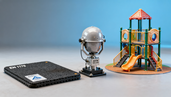 Commercial playground fall height ratings—how testing standards differ across regions