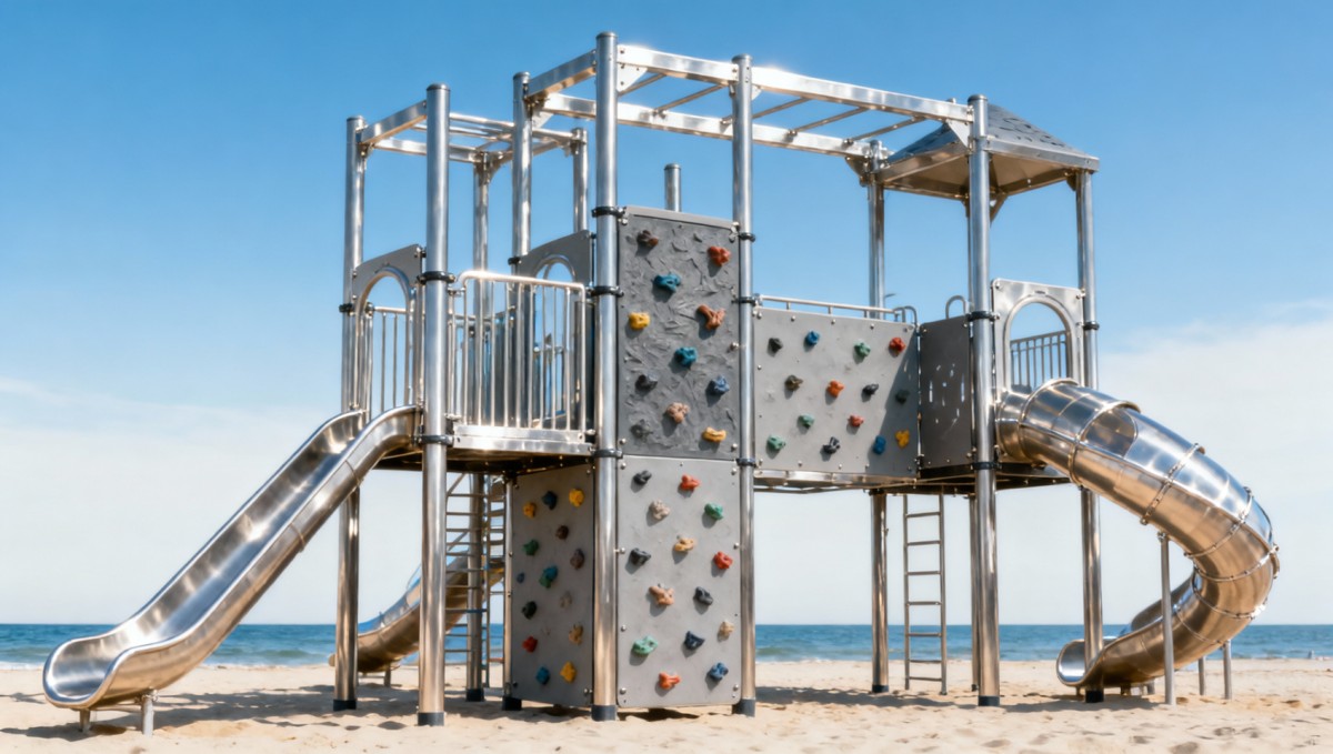 Outdoor play structures for coastal areas: salt corrosion isn’t just about paint Outdoor play structures for coastal areas: salt corrosion isn’t just about paint