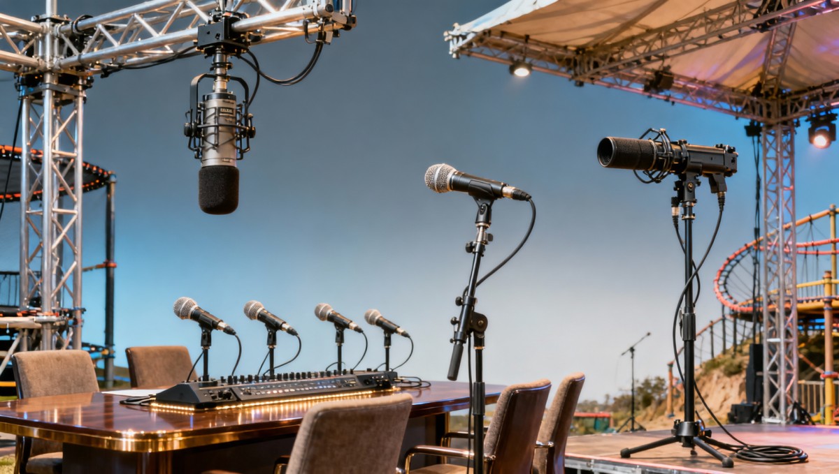 Microphone systems for multi-room venues: why one-size-fits-all doesn’t work Microphone systems for multi-room venues: why one-size-fits-all doesn’t work