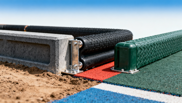 Playground borders that actually stop erosion — not just look good