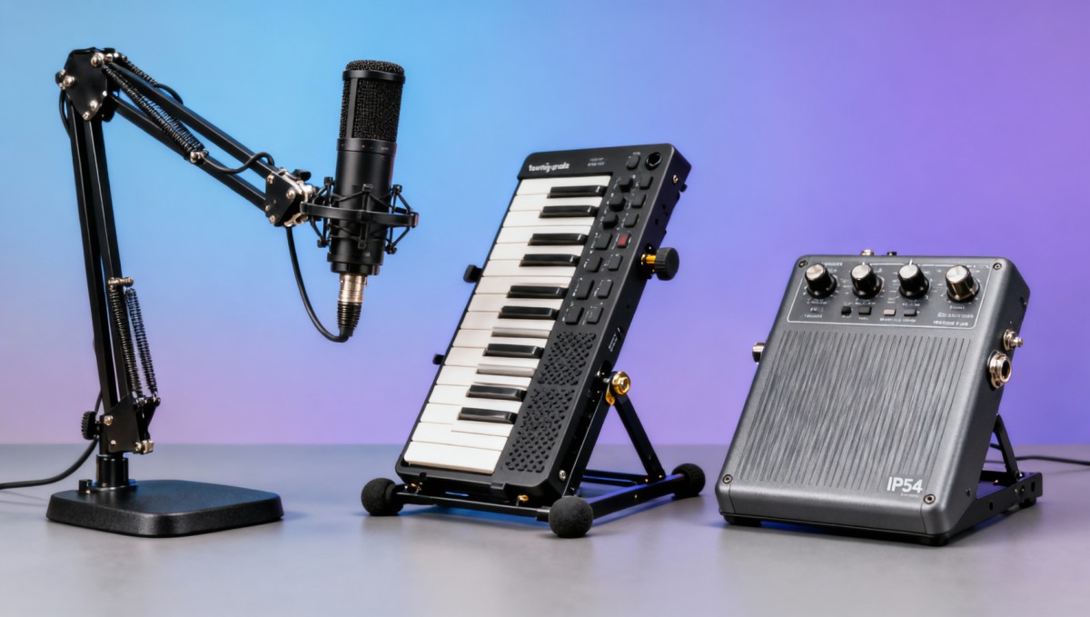 Music accessories built for touring — not just studio use Music accessories built for touring — not just studio use