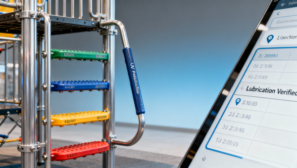 Amusement equipment with real maintenance logs — not just marketing claims