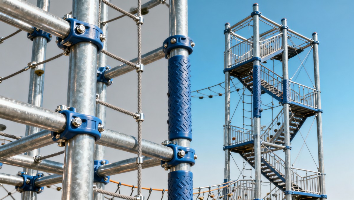 Playground climbers rated for actual group use — not solo testing Playground climbers rated for actual group use — not solo testing