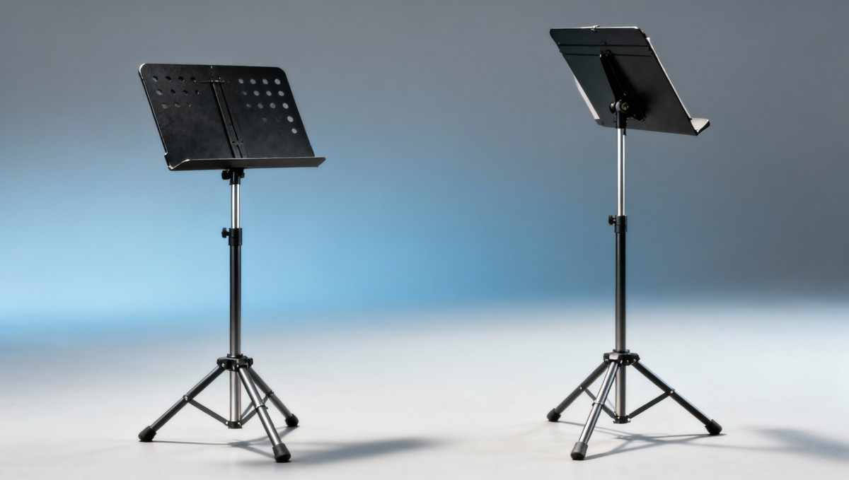 Music stands that won’t wobble during live rehearsals Music stands that won’t wobble during live rehearsals