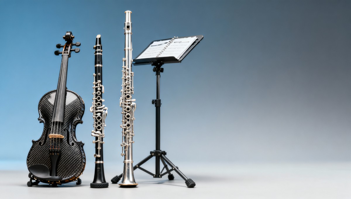 Orchestral instruments made for touring durability Orchestral instruments made for touring durability
