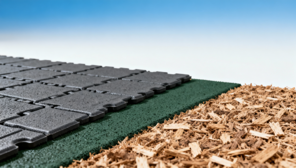 Outdoor playground surfacing that meets updated ASTM standards