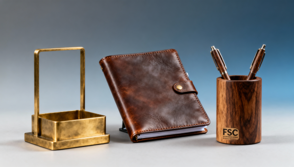 Luxury accessories with traceable material sourcing