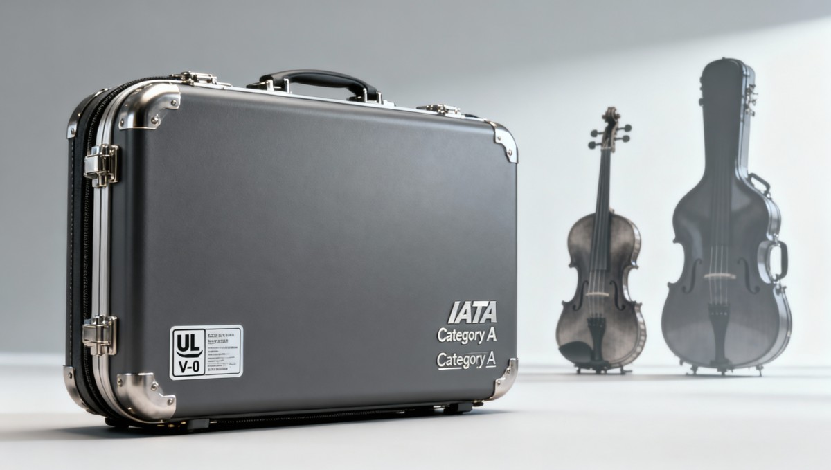 Orchestral instrument cases rated for airline cargo handling Orchestral instrument cases rated for airline cargo handling
