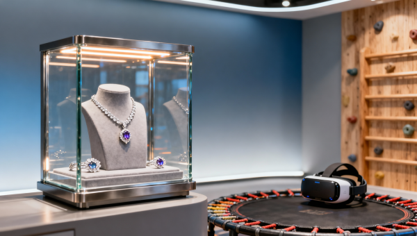 Why luxury jewelry display cases matter more than you think