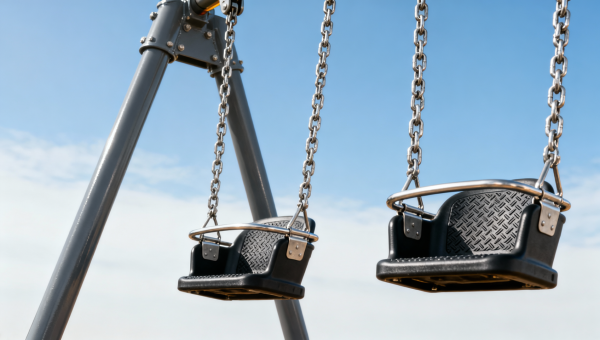 Playground swings rated for 300kg: Does weight capacity include dynamic load?