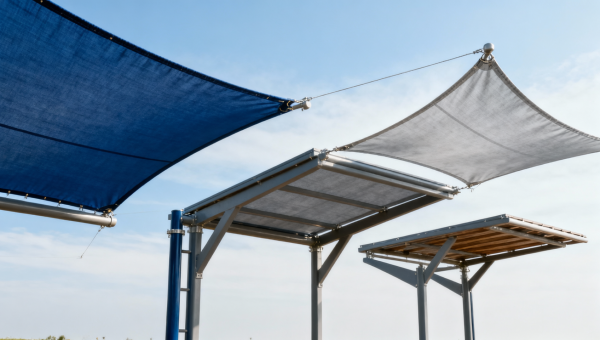 Leisure park shade structures that fade unevenly—UV resistance vs. pigment quality