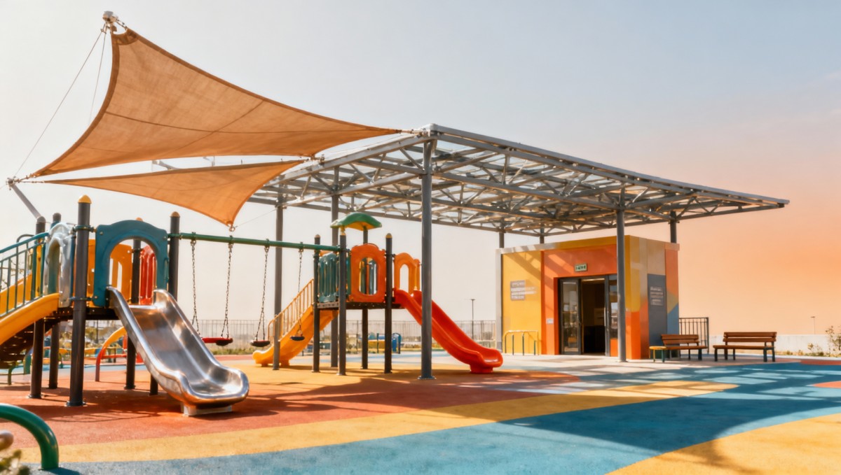 Outdoor playground shade planning affects more than comfort