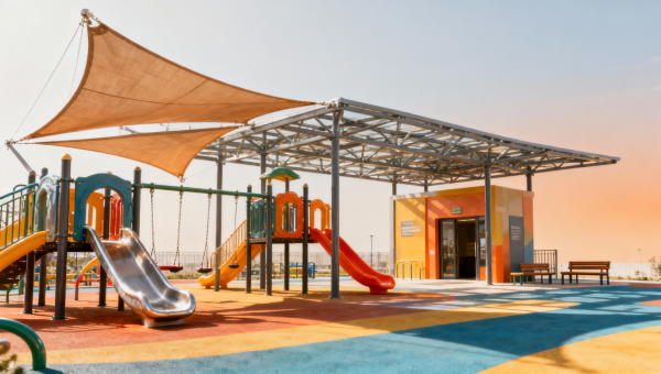 Outdoor playground shade planning affects more than comfort
