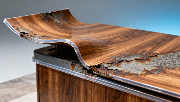 Hotel tables that warp under daily cleaning chemicals