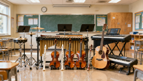 Musical Instruments With the Strongest School Market Demand