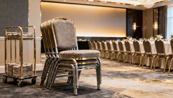 Why hotel chairs fail early in banquet spaces