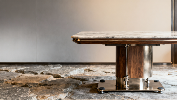 Hotel tables that stay stable on uneven flooring