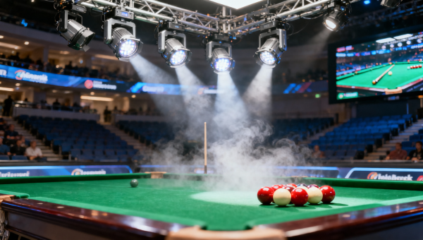 CCTV5 Snooker Broadcast Drives 37% Rise in Lighting Export Inquiries
