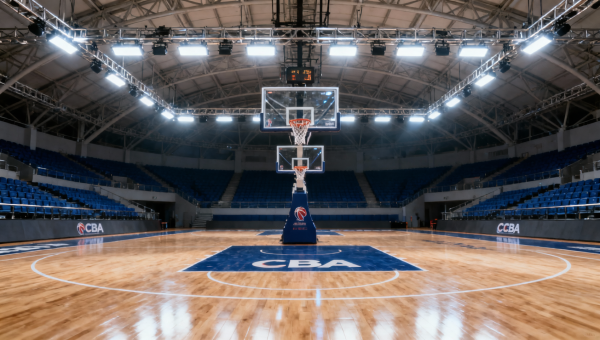 Guangdong vs. Shanxi CBA Game Highlights Smart Arena Lighting