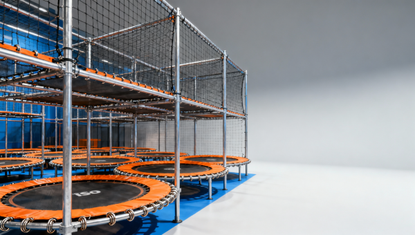 How much does a mid-size trampoline park cost in 2026?
