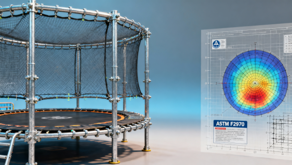 Do trampoline park suppliers include structural engineering reports?