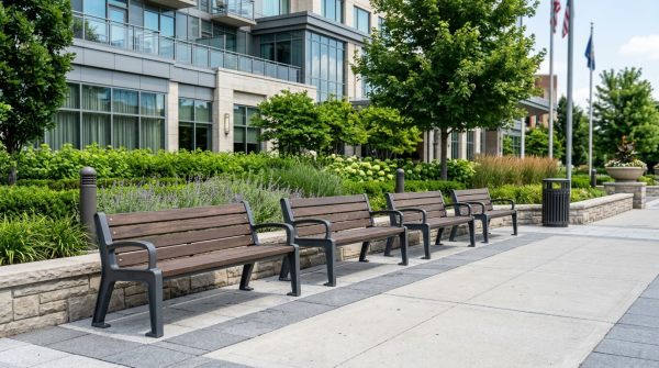 What Makes Park Benches Hold Up Better in High-Traffic Areas?