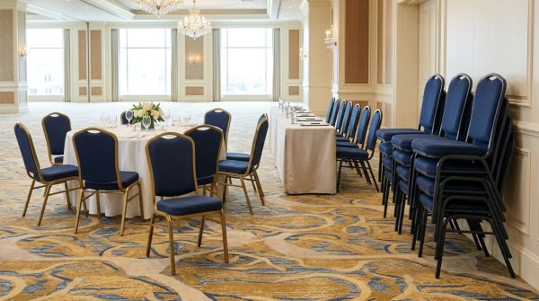 The Best Hotel Chairs Balance Comfort, Stackability, and Durability