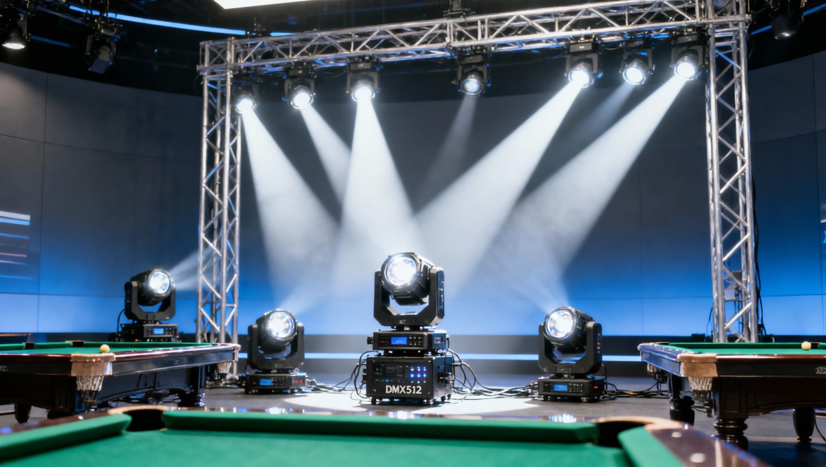 CCTV5 Snooker Broadcast Drives 37% Surge in Stage Lighting Export Inquiries