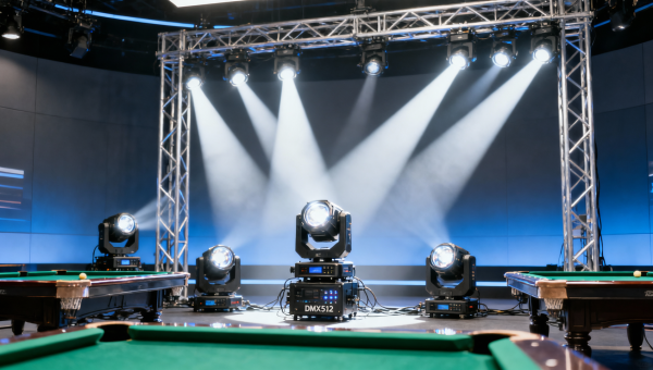 CCTV5 Snooker Broadcast Drives 37% Surge in Stage Lighting Export Inquiries