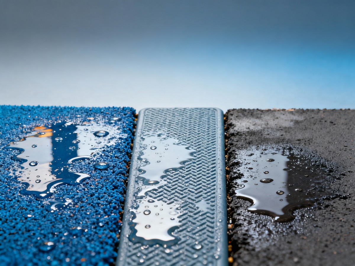 Sensory playground surfacing that meets ASTM F1292—yet fails dynamic load dispersion in wet conditions Sensory playground surfacing that meets ASTM F1292—yet fails dynamic load dispersion in wet conditions