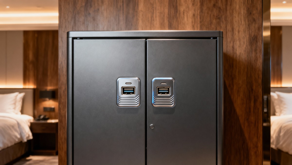 Hotel cabinets with integrated USB-C ports—convenient until the first firmware update bricks them Hotel cabinets with integrated USB-C ports—convenient until the first firmware update bricks them