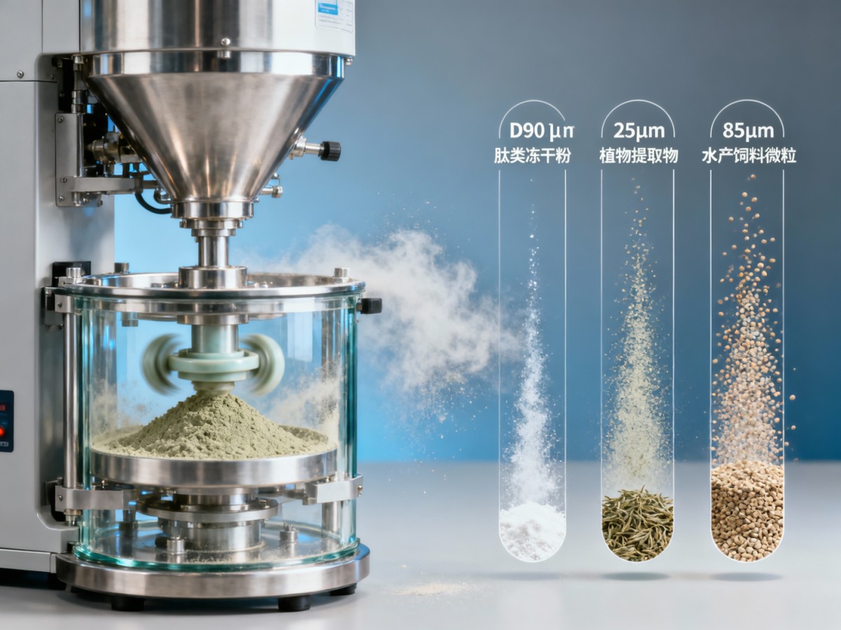 Custom synthesis labs keep ordering the same milling equipment — even when particle size specs change Custom synthesis labs keep ordering the same milling equipment — even when particle size specs change