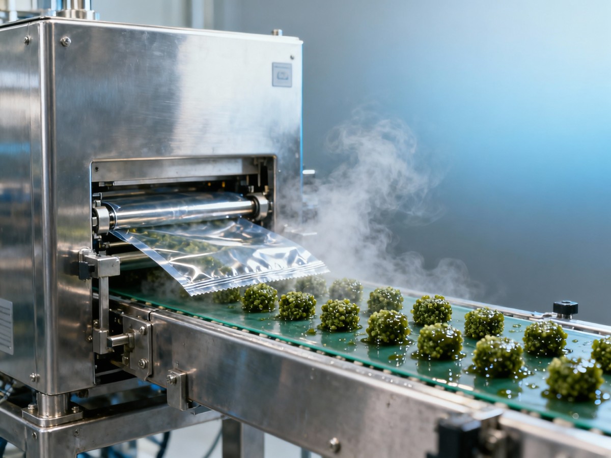 Commercial food packaging machines rarely meet stated throughput when handling high-moisture snacks Commercial food packaging machines rarely meet stated throughput when handling high-moisture snacks