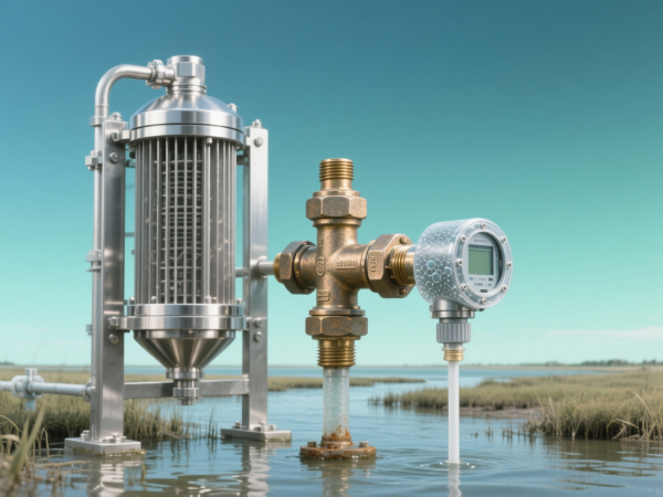 Aquaculture hardware rated for saltwater still corrodes rapidly near brackish estuaries Aquaculture hardware rated for saltwater still corrodes rapidly near brackish estuaries