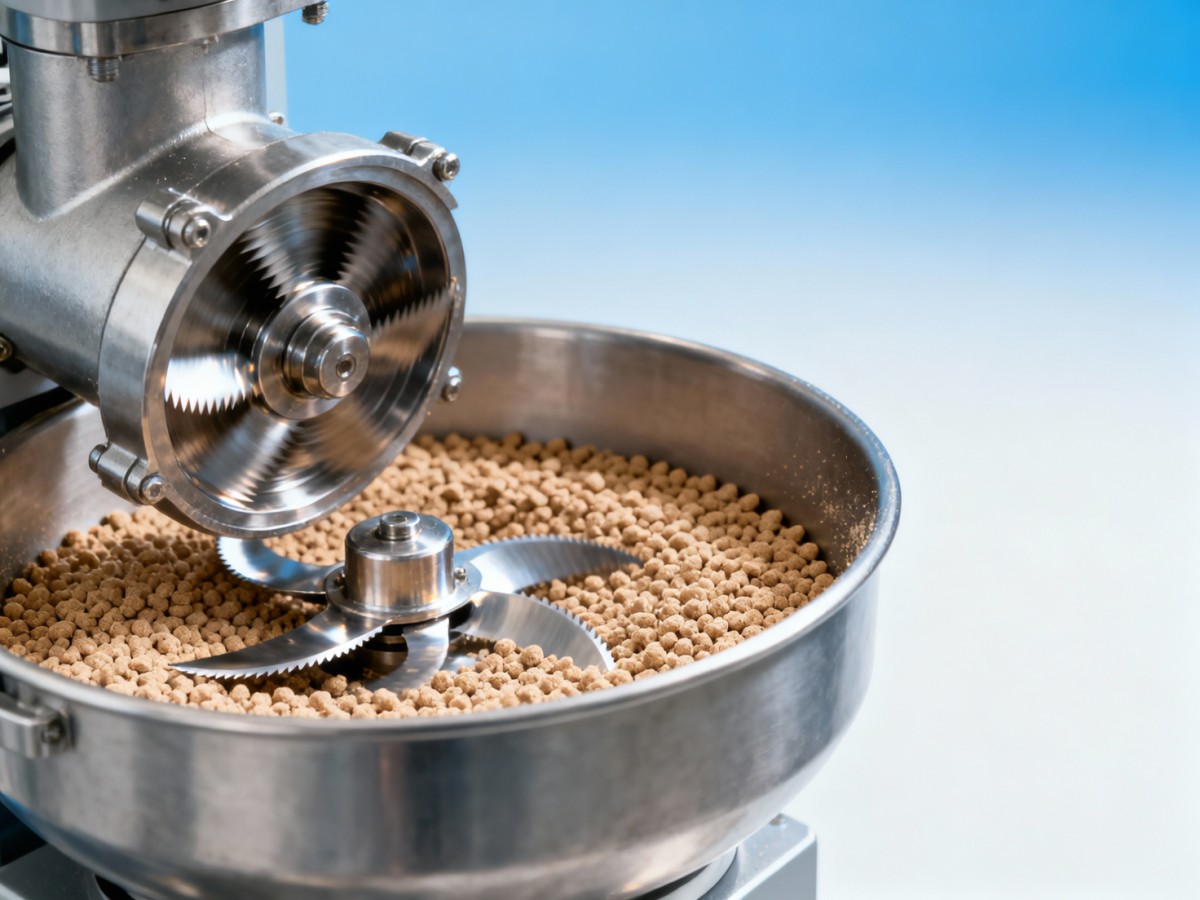 Bowl cutter machines deliver inconsistent particle size when batch volume drops below 65% capacity Bowl cutter machines deliver inconsistent particle size when batch volume drops below 65% capacity