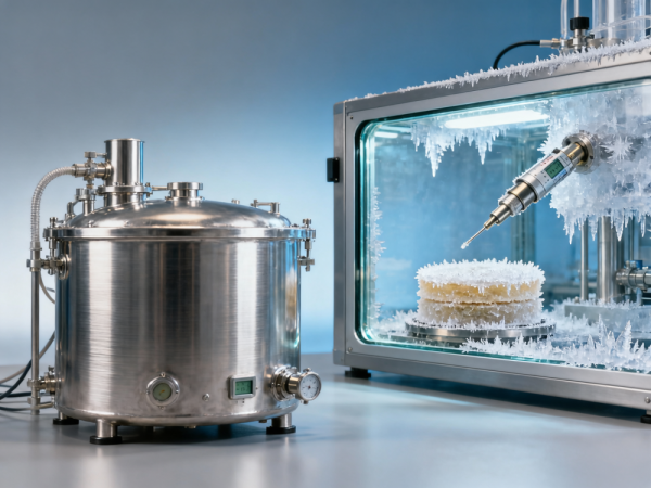 Freeze drying machine industrial units with 'low energy' claims rarely deliver below -35°C